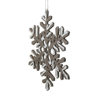 Ornement de Noël 6 po Snowy Winter