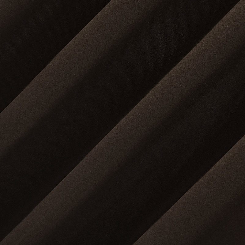 Paire de rideaux obscurcissant avec œillets Gheorghi, Brun chocolat, L 54 po x L 63 po