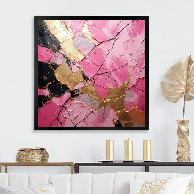 Art mural sur toile Minimalisme, H 24 po x l 24 po x P 1 po, Cadre simple noir