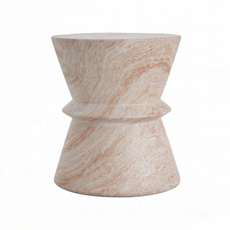 Table d'appoint d'extérieur en béton