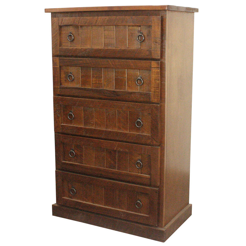 Commode pour femme 5 tiroirs Brigitzer, Blanc doux