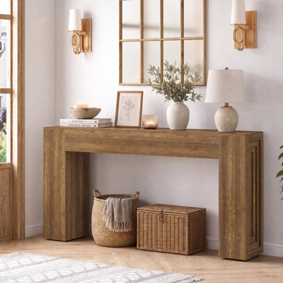 63" Farmhouse Console Table