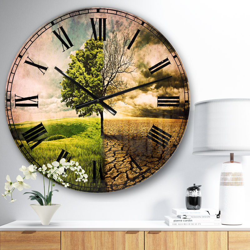Très grande horloge murale Schafer, Moyenne