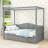 Karalin Twin 2 Drawers Wood Canopy DayBed-393888556