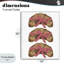 Trio de rubans croissants, estampe numérique, design par Lil 'Rue-130759165-130759163
