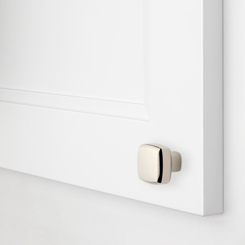 4453 Severin Fayerman A Knob, Polished Nickel
