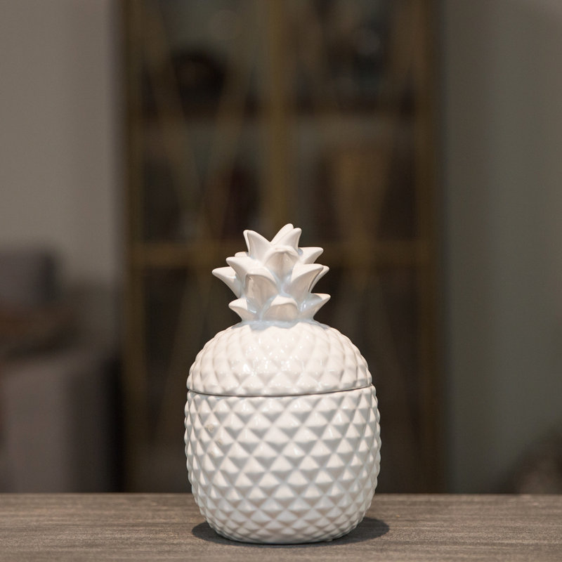 Ananas 1 pte Pot de cuisine, Blanc