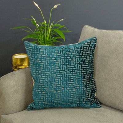 Delphi Geometric Square Cushion