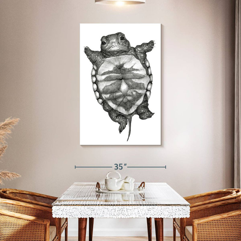 Brampt Little Turtle, 48" H x 32" W