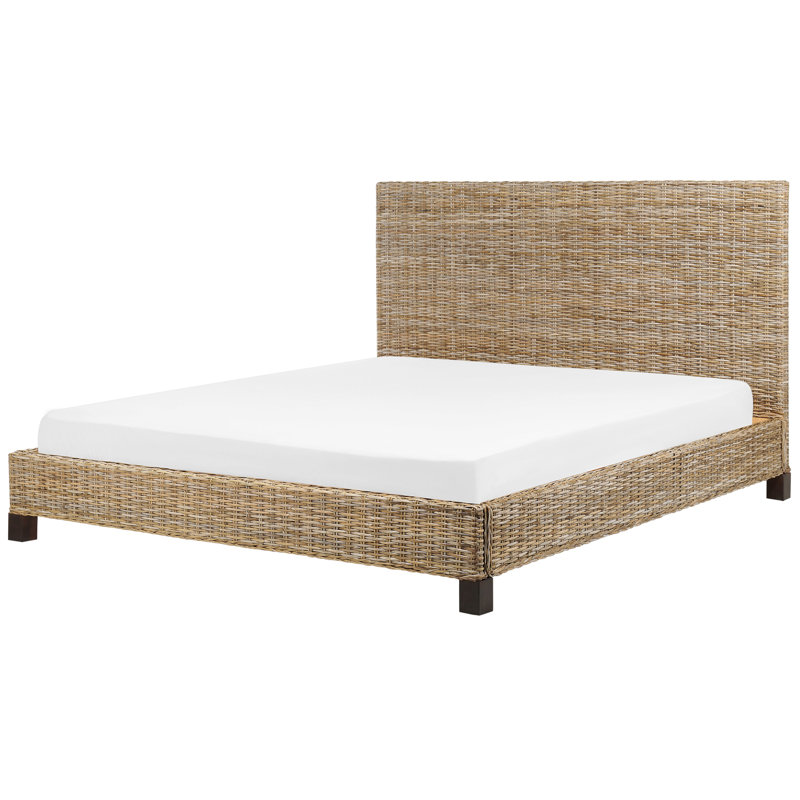 Alethia Solid Wood Bed, Super King (6')