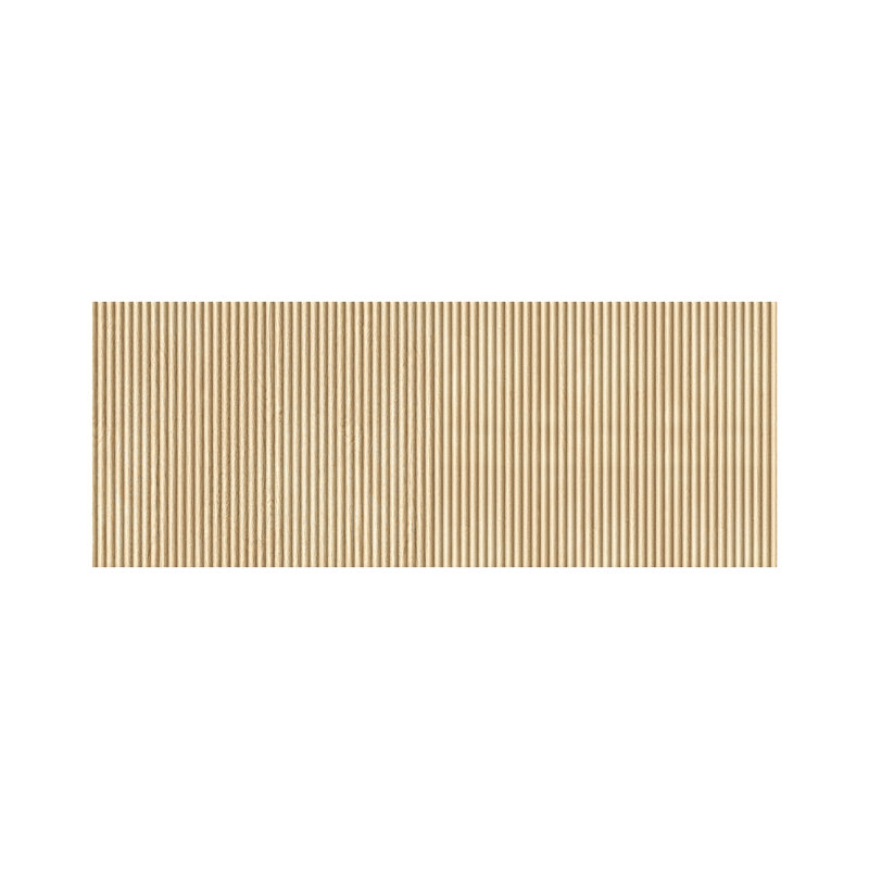 Couvre-tête ondulé en bois 60,8 po Hayes
