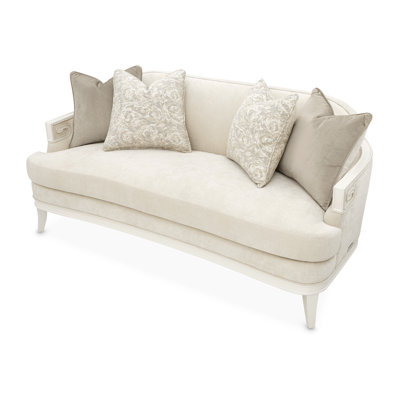 La Marisia Loveseat - Tranquil/Light Champagne