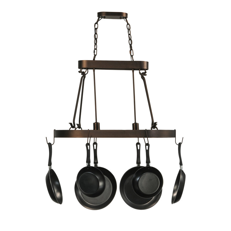 Harmony Handcrafted Hanging Pot Rack