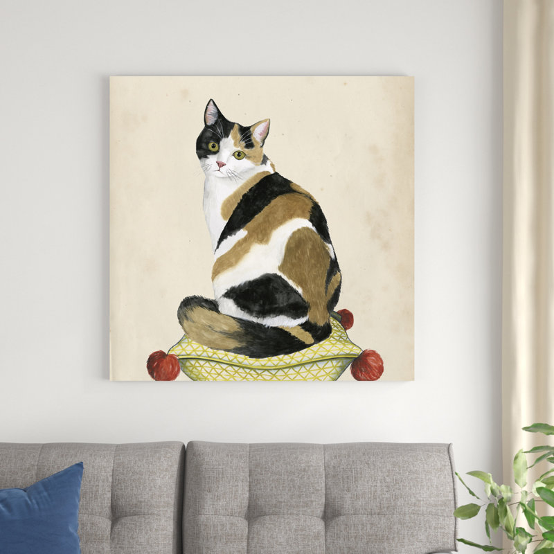 Lady Cat III, H 36 po x l 36 po x P 1,25 po