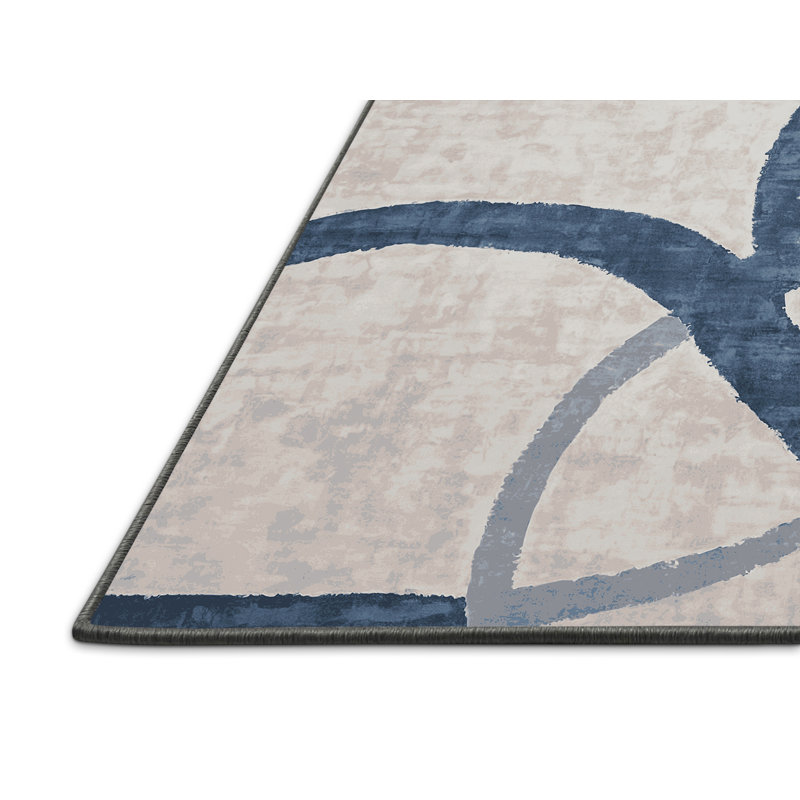 Tapis gris soyeux et moelleux, Tapis de couloir 2 pi x 4 pi