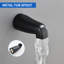 Ensemble de robinet de douche à 3 poignées avec robinet de baignoire et robinets de douche et ensemble de garniture de douche-114657581