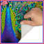 Vibrant Peacock Feathers Bath Mat-362135103