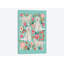 Collage floral golden doodle, impression sur toile tendue-19741825-74756203-74756204