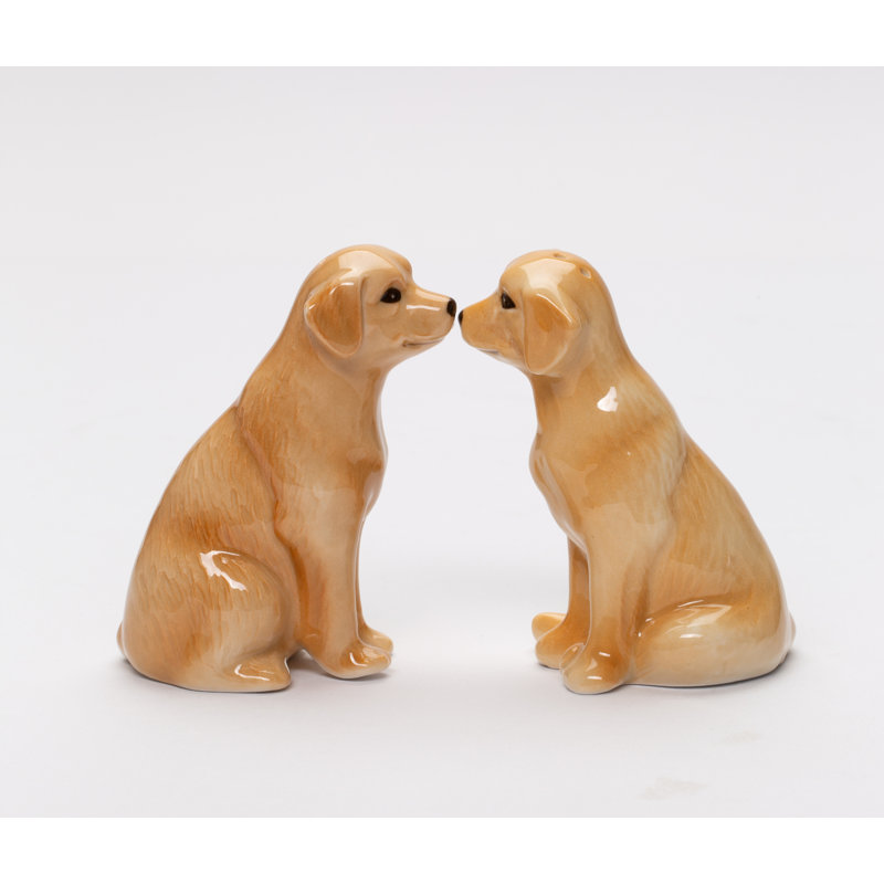 Labrador Salt And Pepper Shaker Set