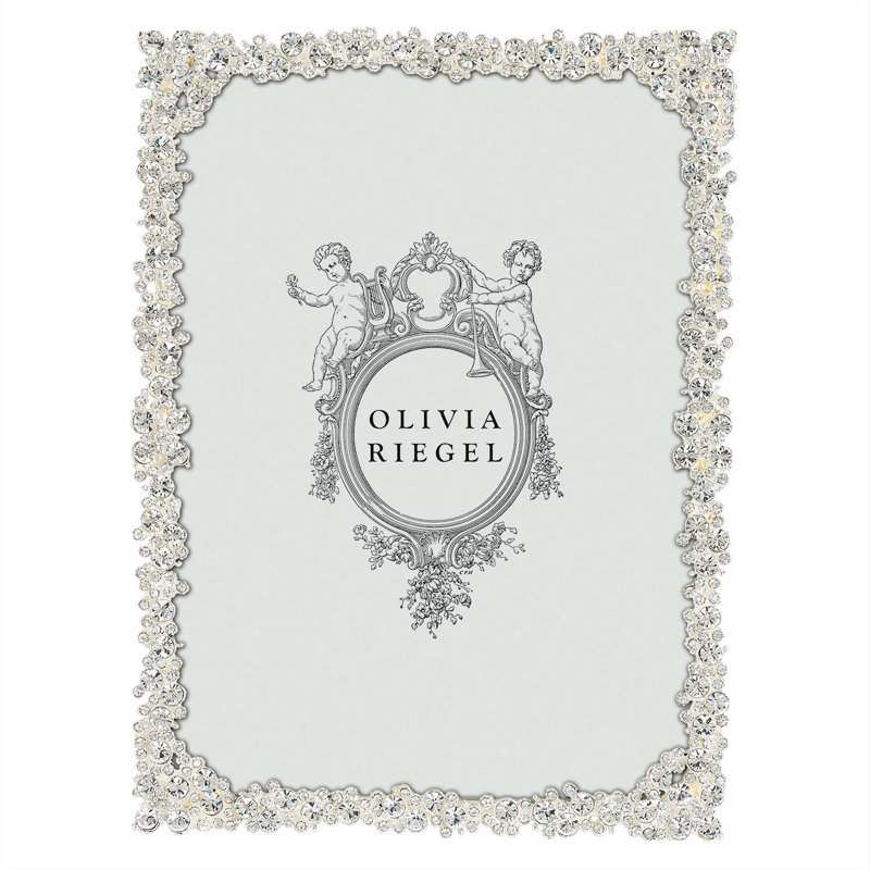 Princess Metal Picture Frame, 5" x 7", Silver
