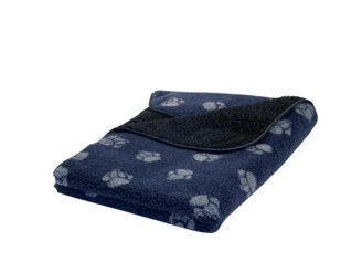 Fleece Pet Bed, Small (62cm W x 75cm D), Navy