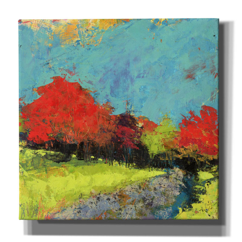 Sur toile, H 12 po x l 12 po x P 0,75 po