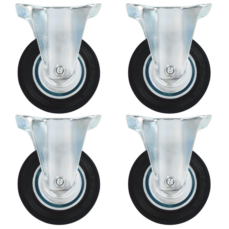 Izquierdo 4 Piece Fixed Castor Set