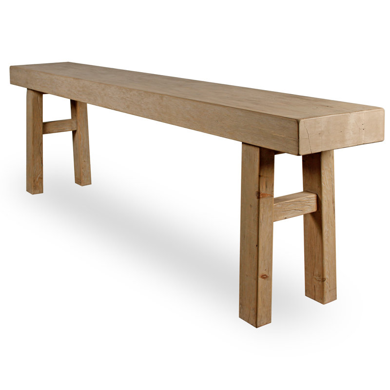 Console en bois massif de 100 po Capri