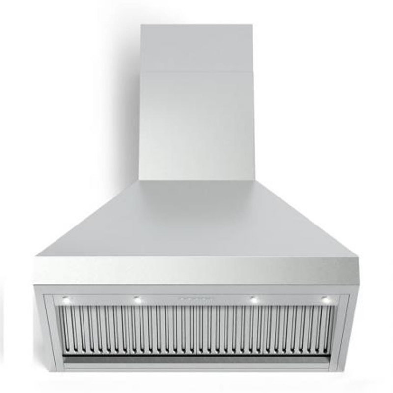 Verona Designer Series 36 Inch Wall Mount Range Hood with 600 CFM Airflow (Stainless Steel), Stainless Steel, 36"