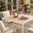 Patio Steel Dining Table