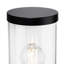 Black 290cm H Outdoor Armed Sconce