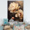 " Vintage Botanical Peonies Unveiled III "