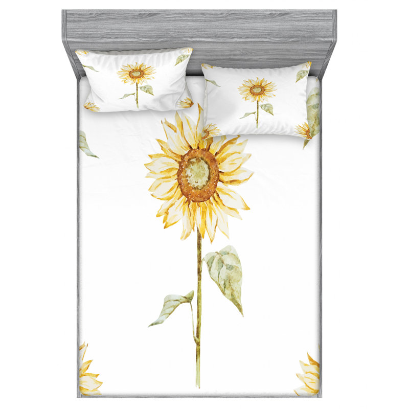 Microfiber Sheet Set, Full Sheet Set with Fitted Sheet