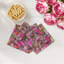 Serviettes de table en satin de coton Mariposa-122609822