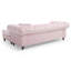 Canapé (3 boîtes) Glory Furniture, rose