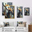 Girafe Ganster - Impression sur toile-1092425123-1092425181