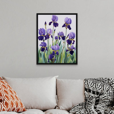 " Purple Irises " by Christopher Ryland