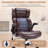 800lbs Big And Tall Office Chair, Ergonomic Executive Chair With Reclining Backrest, Spring Cushion Seat, Lumbar Support & Ergonomic Armrests For Office And Conference Room-1764528152
