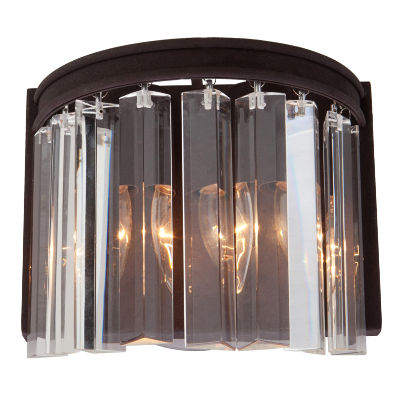 Plafonnier encastré 2 lumières à intensité réglable Bindera, Brun java