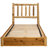Fireside Lodge Cedar Log Traditional Platform Bed - Cal King - Vintage-9375052-9375053