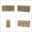 Meuble télé en bois manufacturé de 56,8 po de largeur-1885978745