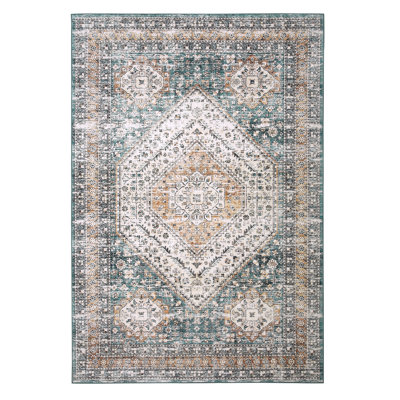 Rectangle Floral Area Rug
