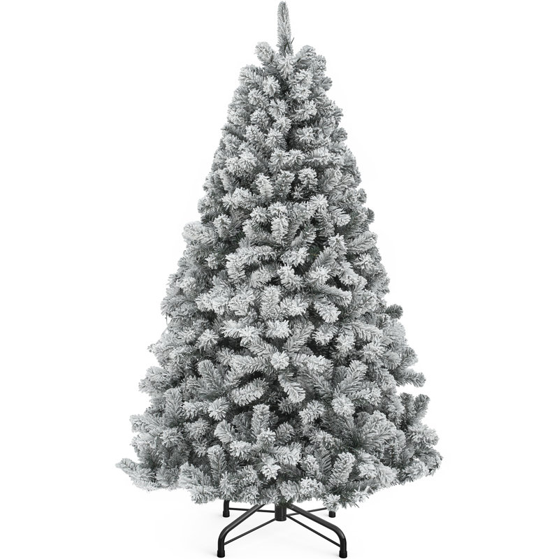 Lighted Artificial Pine Christmas Tree, 6' H