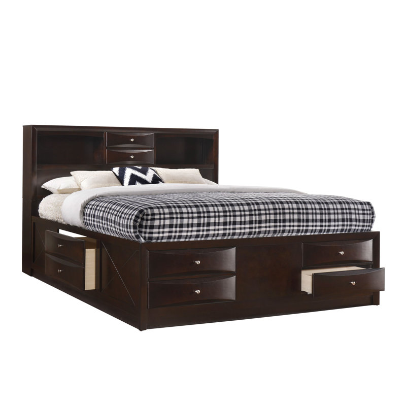 Rodnell Piece Bedroom Set, Queen, Dark Cherry