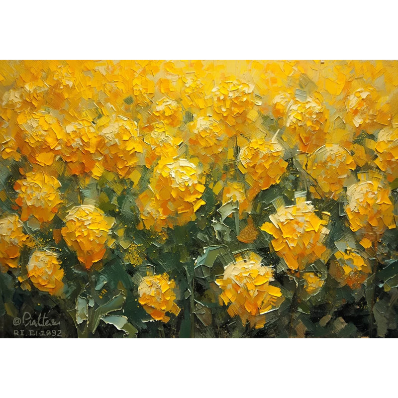 Golden Blooms