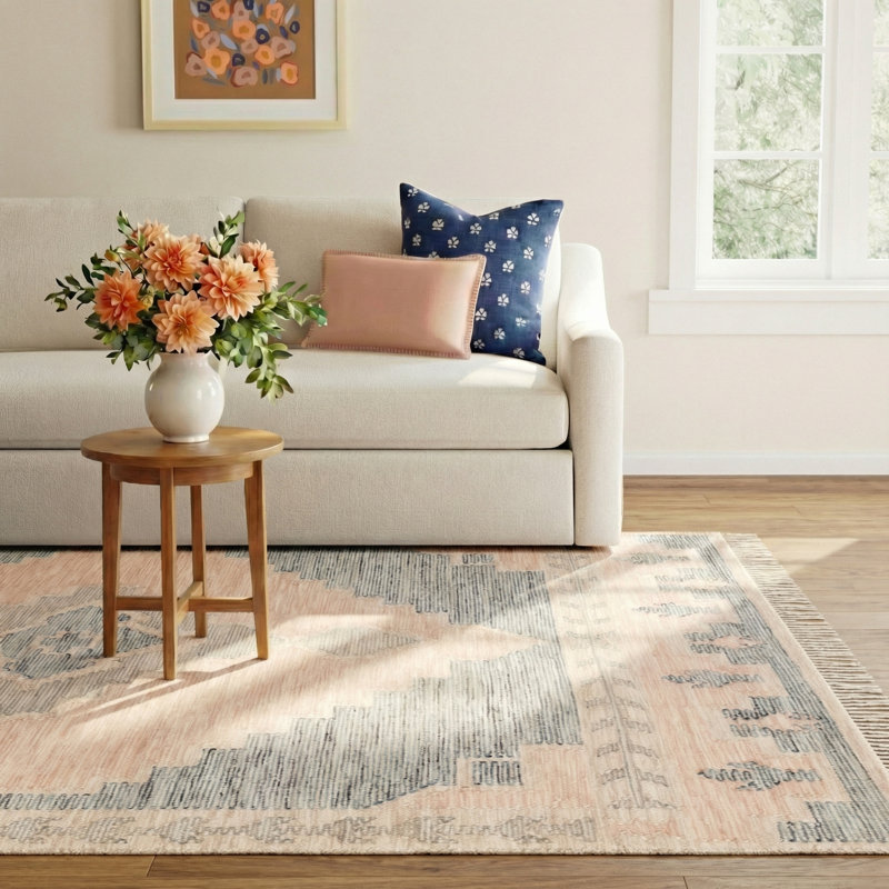 Saber Performance Wool Oriental Indoor Rug, Rectangle 8' x 10'