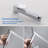 Elongated Wall Mount Bidet with Faucet-71242959