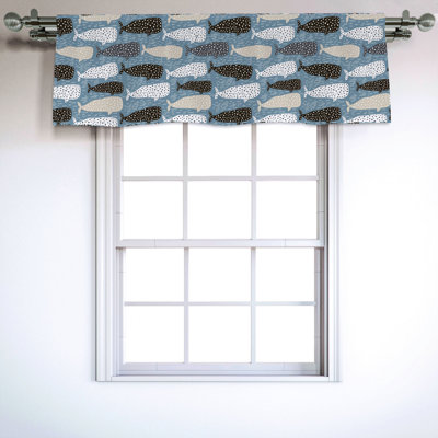 Sateen Ruffled Window Valance