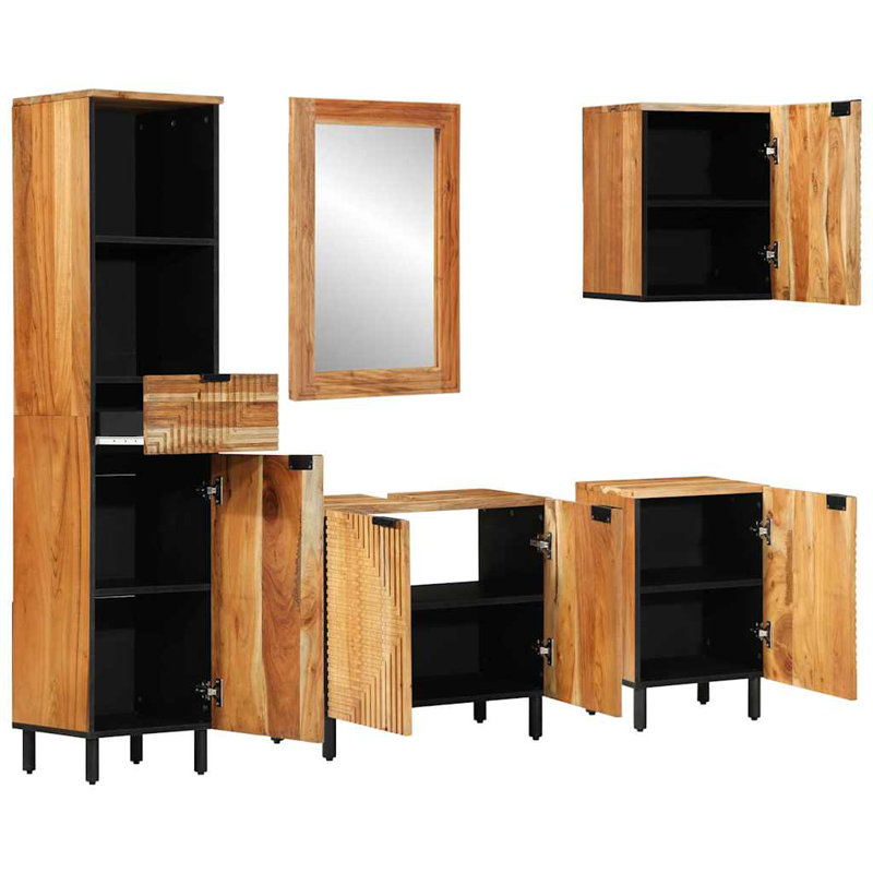 Frame Mounted Bathroom Cabinet