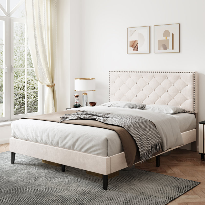 Solid Wood Bed